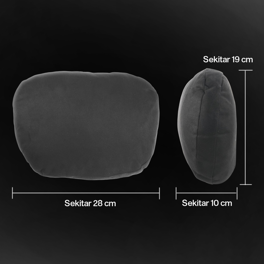 Gambar produk OASATE Bantal Leher Mobil Ergonomis Foam Car Headrest Pillow - M5