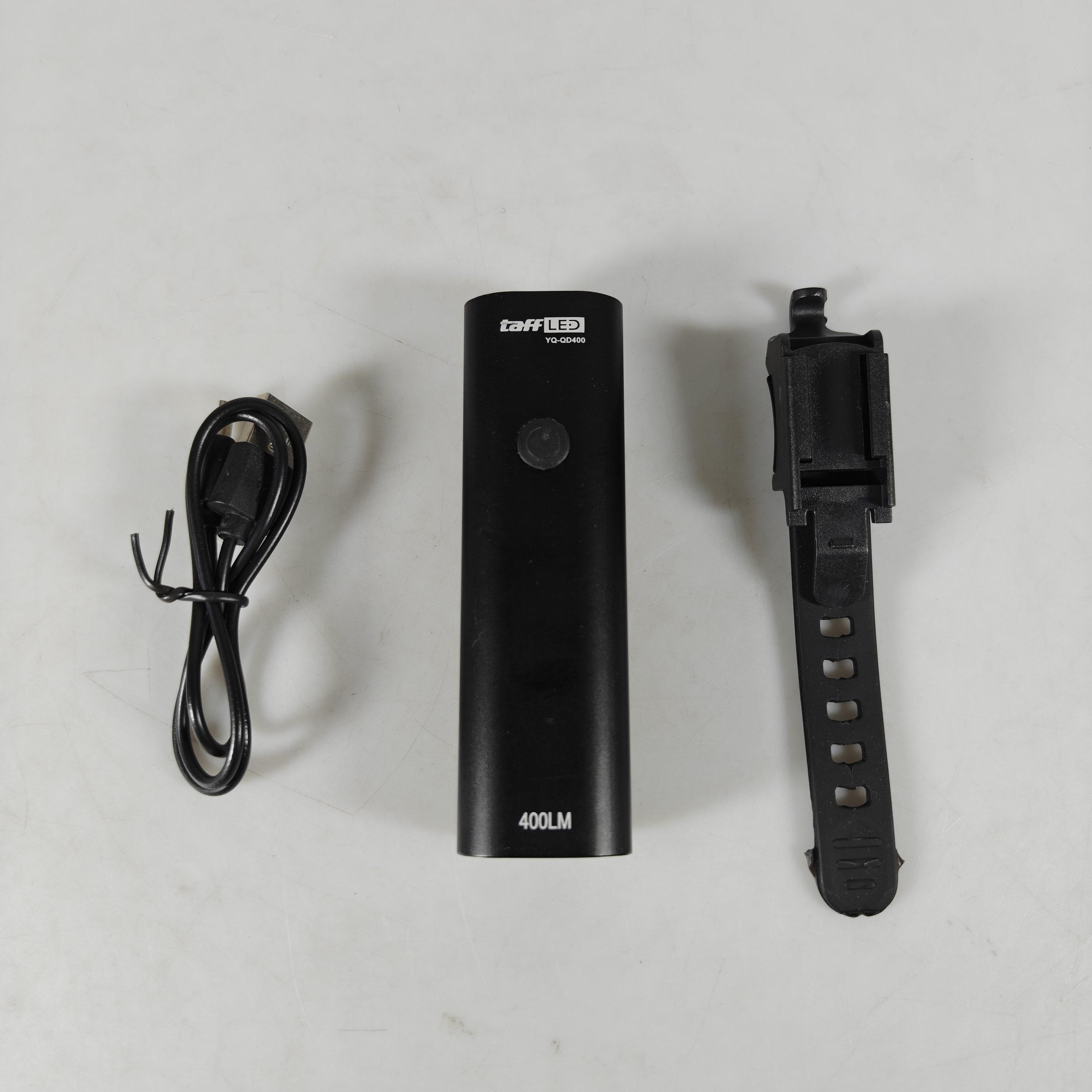 Gambar produk TaffLED Lampu Depan Sepeda LED CREE XPG USB 2000mAh 400 Lumens - YQ-QD400