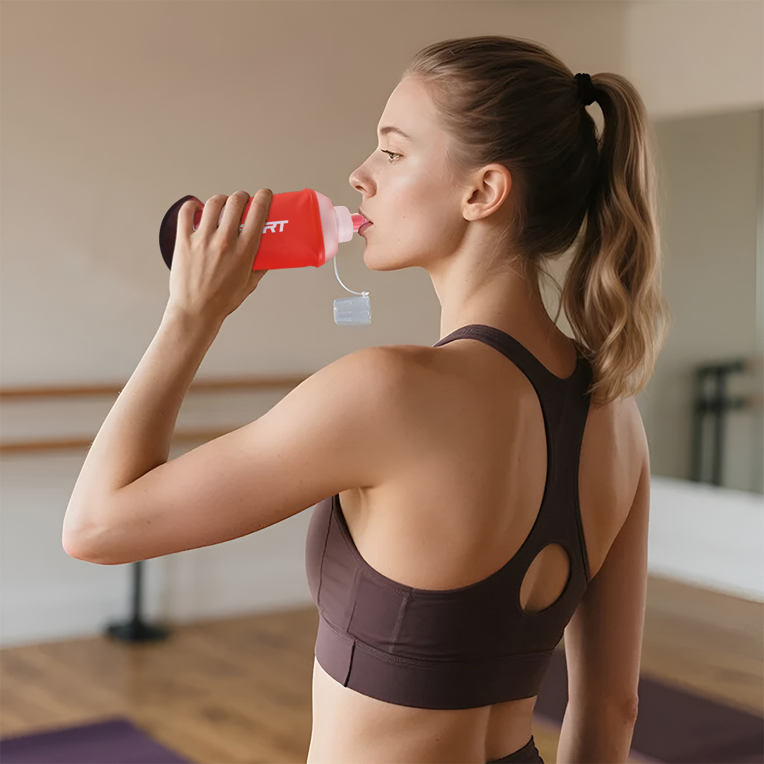 Gambar produk TaffSPORT Botol Minum Soft Flask Foldable Sport Water TPU 250ml - TF-25