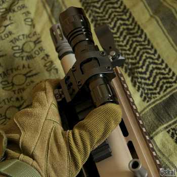 Gambar produk Gun Mount Senter Flashlight Holder 25.4mm - HS-FM001