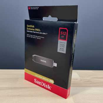 SanDisk Extreme PRO Flash Drive with USB Type C 1000MB/s - SDCZ890