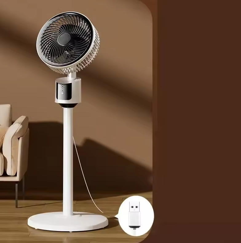 Gambar produk ALIONG Kipas Angin Lantai Floor Fan Multi Angle Swing USB Powered - AL3