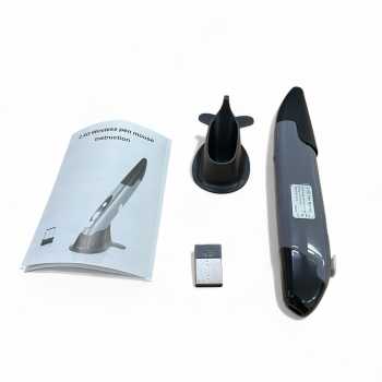 Gambar produk Vertical Pen Mouse Wireless 2.4GHz Ergonomic Grip 1600 DPI - PR-03