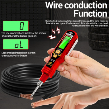 Gambar produk ANENG Obeng Tespen Tester Pen Non Contact Digital Display Alarm - B20