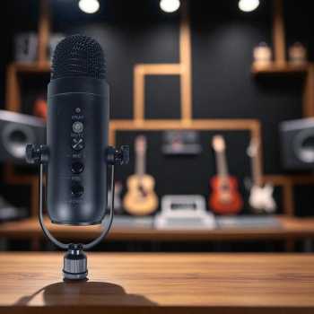 ICREATIVE Mikrofon Kondenser USB Condenser Microphone U Shaped Frame - JD-900