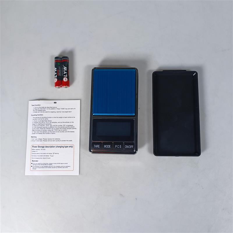 Gambar produk Mucheng Timbangan Emas Mini Digital Multifungsi 500g 0.01g - CX15