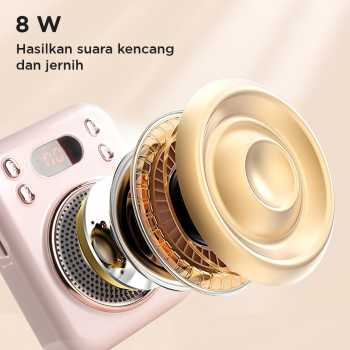 Gambar produk Little Bee Speaker Pinggang Bluetooth Voice Amplifier Wireless 8W - S22