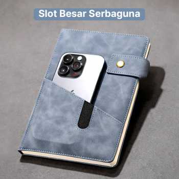 Gambar produk Toddi Buku Jurnal Hardcover Notebook Diary 80 GSM 200 Halaman A5 - TD157
