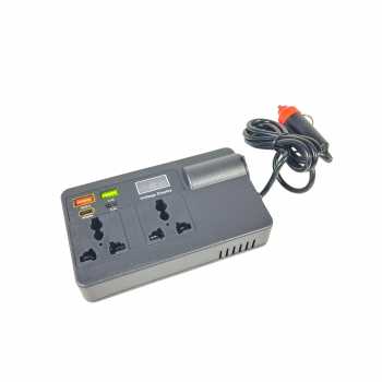 Gambar produk FMA Car Power Inverter DC12/24V to AC220V 200W 4 USB Port - C11-A