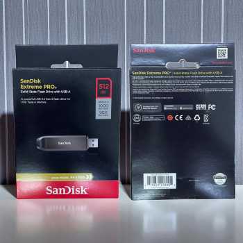 Gambar produk SanDisk Extreme PRO Flashdisk with USB Type A 3.2 Gen 2 512GB - SDCZ820