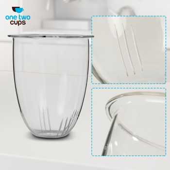 Gambar produk One Two Cups Saringan Teh Filter Pengganti untuk Teko Teh Kaca - K77 Old Model