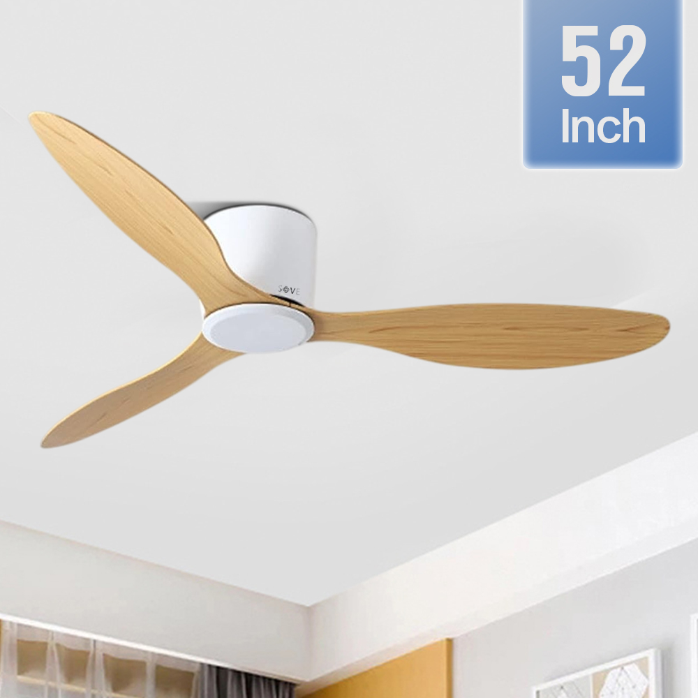 Gambar produk SOVE Kipas Angin Gantung Plafon Ceiling Fan 52 Inch - FS2007