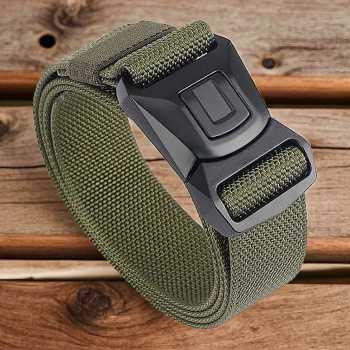 Gambar produk Rhodey Gesper Tali Ikat Pinggang Pria Military Tactical Nilon 125cm - S2732