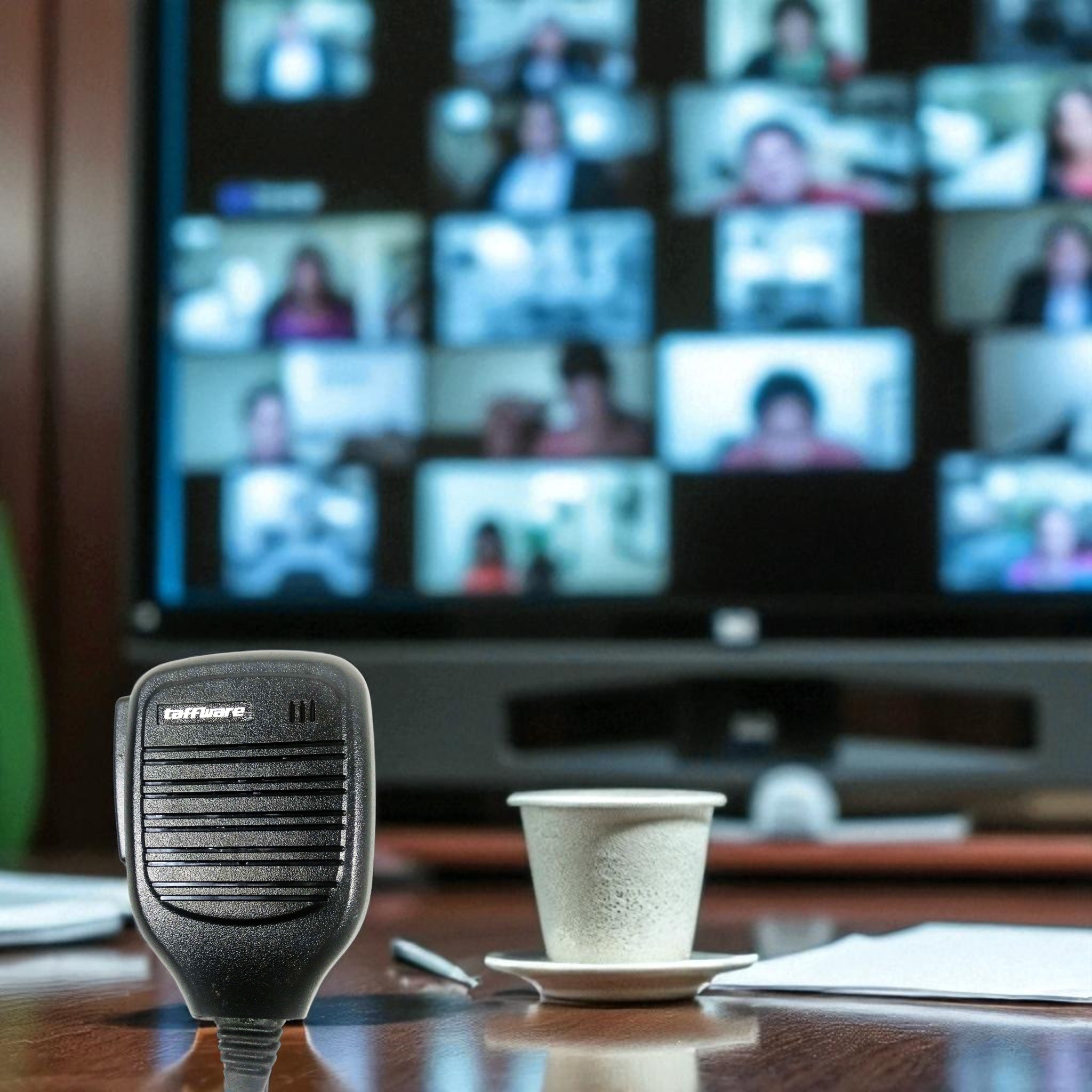 Gambar produk Taffware Speaker Mikrofon for Baofeng Kenwood HYT Walkie Talkie - KMC