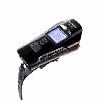 Gambar produk TaffSPORT Lampu Depan Sepeda LED Klakson Speedometer LCD 1500mAh - XA-585