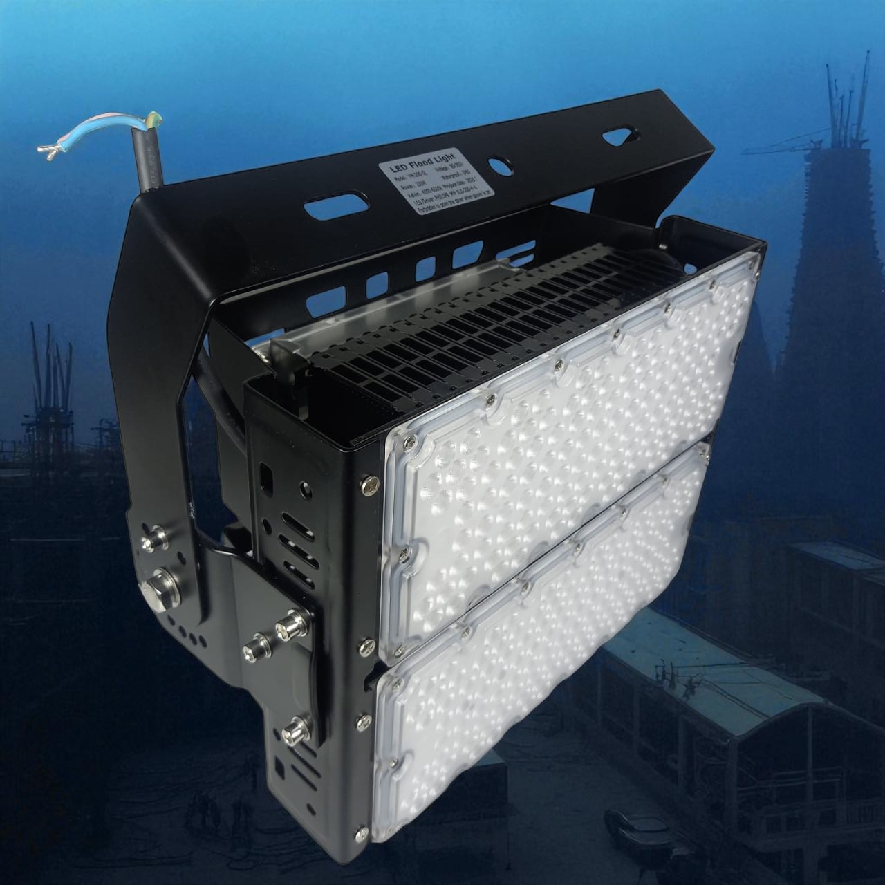 Gambar produk MEANWELL Lampu Sorot LED Outdoor Floodlight Waterproof Cool White 200W - YM-200-GL