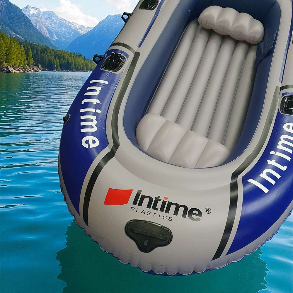 Gambar produk INTIME 400 Perahu Karet Mancing Inflatable Fishing Boat 4 Person - YT-099