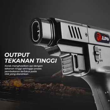 Gambar produk JUPIN Korek Gas Lighter Double Torch Jet BBQ Cooking Welding Gun - M900