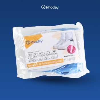 Gambar produk Rhodey Jas Hujan Sepatu Anti Air Shoes Cover PVC with Zipper L - XZ899