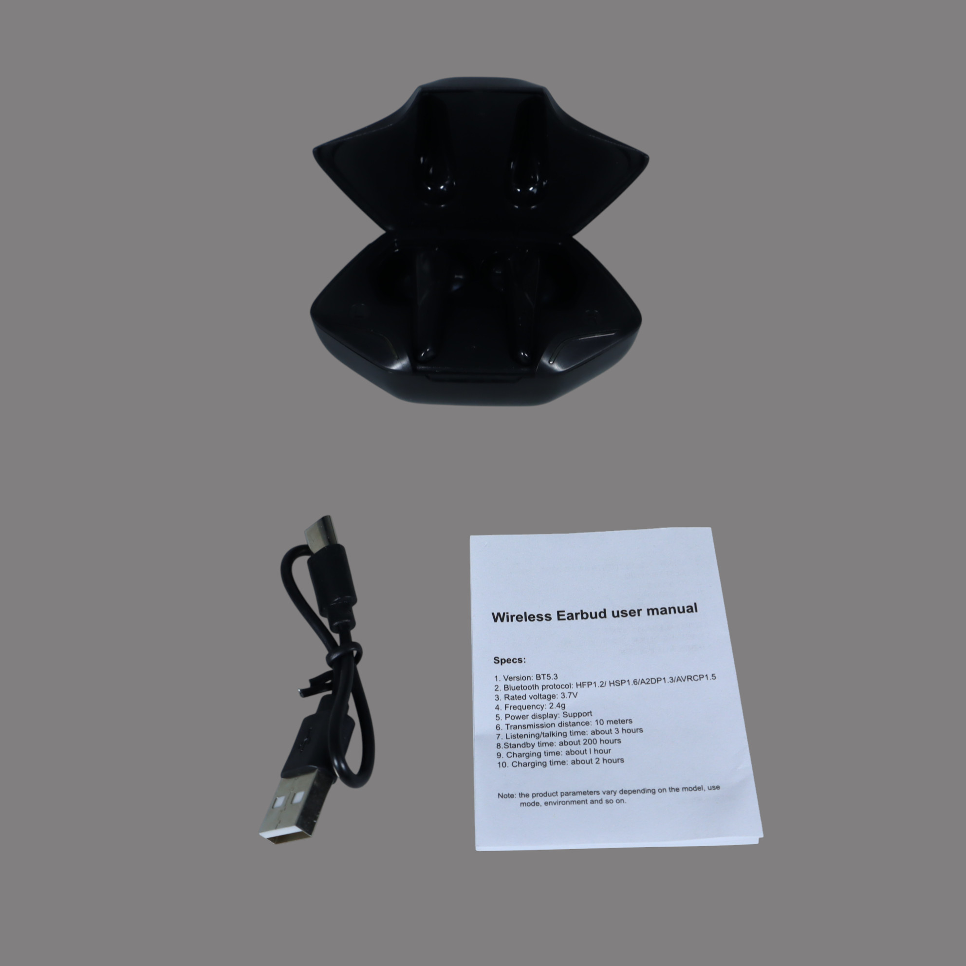 Gambar produk Torntisc Earphone Bluetooth 5.3 TWS Gaming HiFi Low Latency HD Call - G11