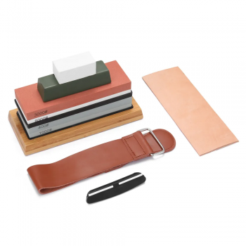 Chefic Batu Pengasah Pisau Knife Sharpener 400/1000 3000/8000 2PCS - CF380