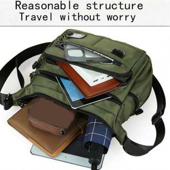 Gambar produk STAYE Tas Selempang Pria Kantor Shoulder Messenger Bag Polyester - ST2