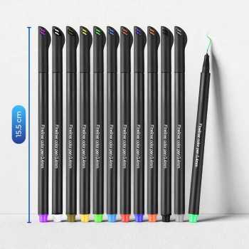 Gambar produk Tlevino Pena Warna Drawing Pen Fine Point Art Watercolor 0.4mm 12 Color - TV4