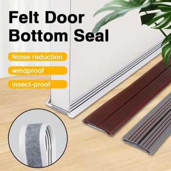 Gambar produk DTIAO Lis Pintu Penghalang Debu Serangga Under Door Seal Strip 93cm - DT4I