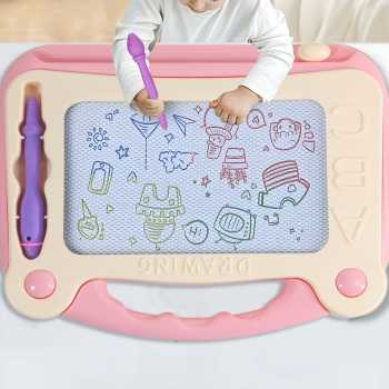 Gambar produk HAMBO Mainan Papan Tulis Anak Magnetic Drawing Board Colorful - HB21