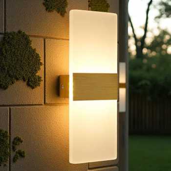 TaffLED Lampu Dinding Hias Rumah LED Corridor Warm White 3000K 6W - F0011