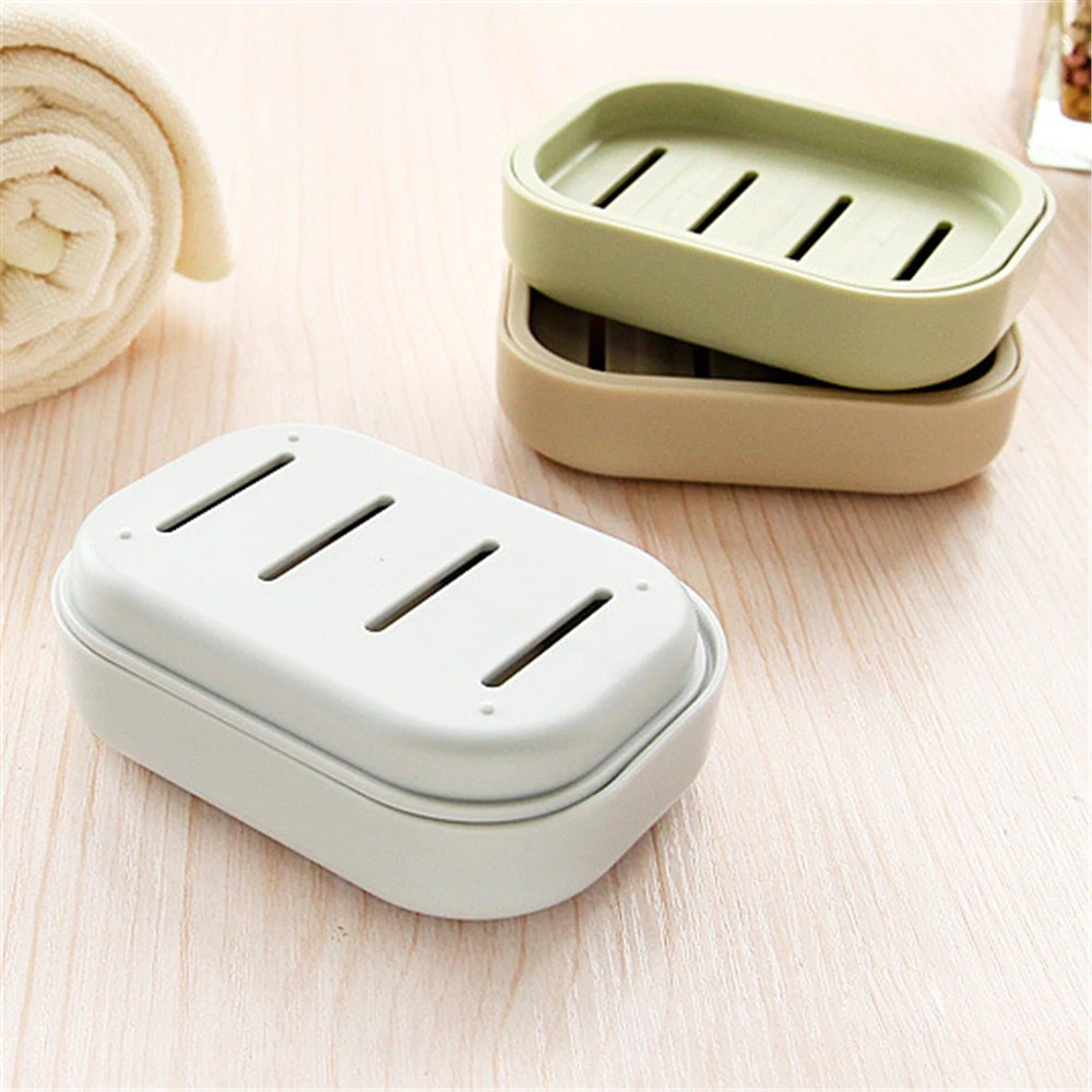 Gambar produk Bio Tempat Sabun Mandi 2 Lapis Container Soap Drain Box - BIZ002
