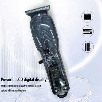 Gambar produk HAYER Alat Cukur Rambut Elektrik Hair Clipper Trimmer LCD 500mAh - HE500