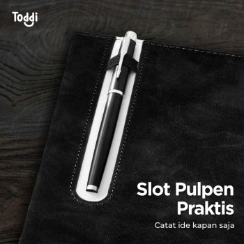 Gambar produk Toddi Buku Jurnal Hardcover Notebook Diary 80 GSM 240 Halaman A5 - TD158