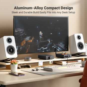 Gambar produk Fosi Audio Amplifier Bluetooth DAC Chip AK4493S HiFi Aluminium Alloy - Q6