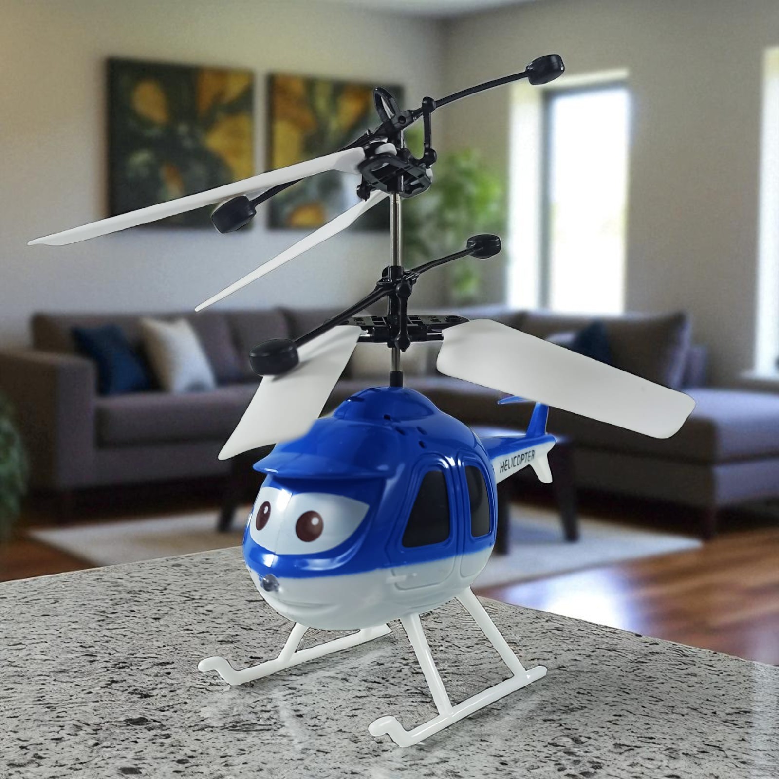 Gambar produk Mainan Helikopter Anak-Anak dengan Kontrol Sensor - HJ-8188