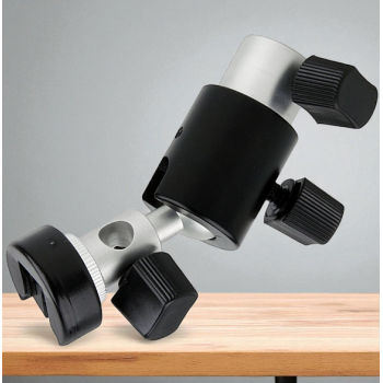 Gambar produk BINYEAE Dudukan Flash Kamera Hot Shoe Ball for Studio Tripod Type D - QM3623