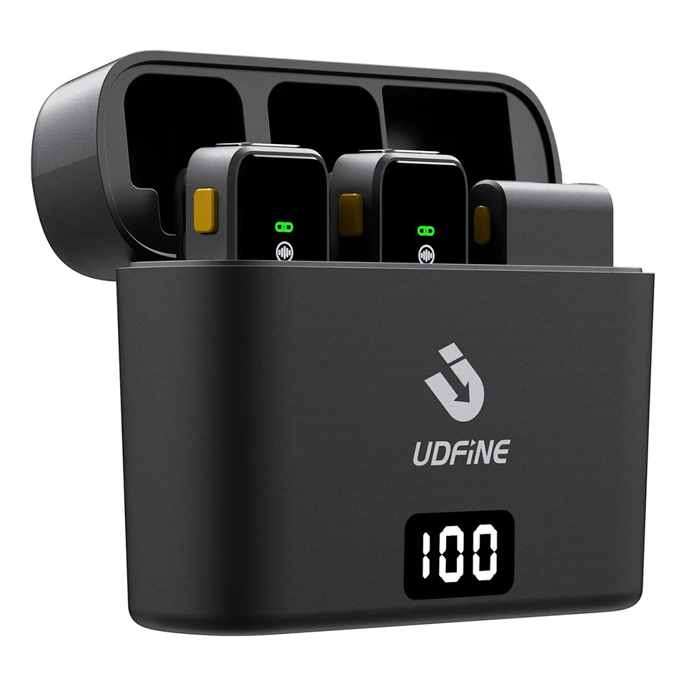 Gambar produk Udfine Mikrofon Wireless Lavalier Microphone Type C Lightning 2.4Hz - Mic Lite