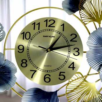 Gambar produk TaffHOME Jam Dinding Quartz Luxury European Style Jiali Movement 76cm - 2874