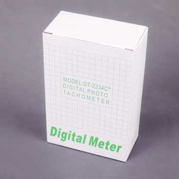 Gambar produk TaffSTUDIO Digital Laser Photo Tachometer LCD 2.5-99999 RPM - DT-2234C+