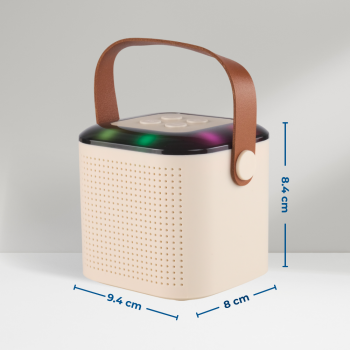 Gambar produk EGOLDEN Speaker Bluetooth Karaoke Portable with 2 Microphone 6W - Y1