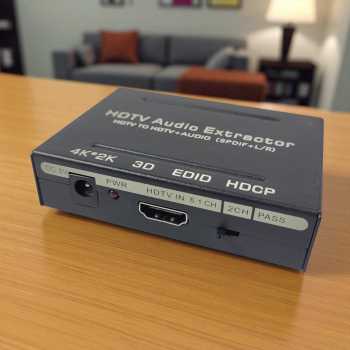 Gambar produk Audio Splitter 3 in 1 HDMI to HDMI Optical SPDIF RCA Converter - AY60