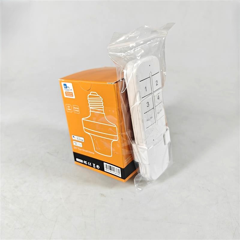Gambar produk TSLEEN Fitting Lampu Wireless Remote Control E27 Timer Switch Lamp - DT0005