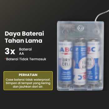 Gambar produk Lampu Hias String Lights Battery Box 50 LED 5M