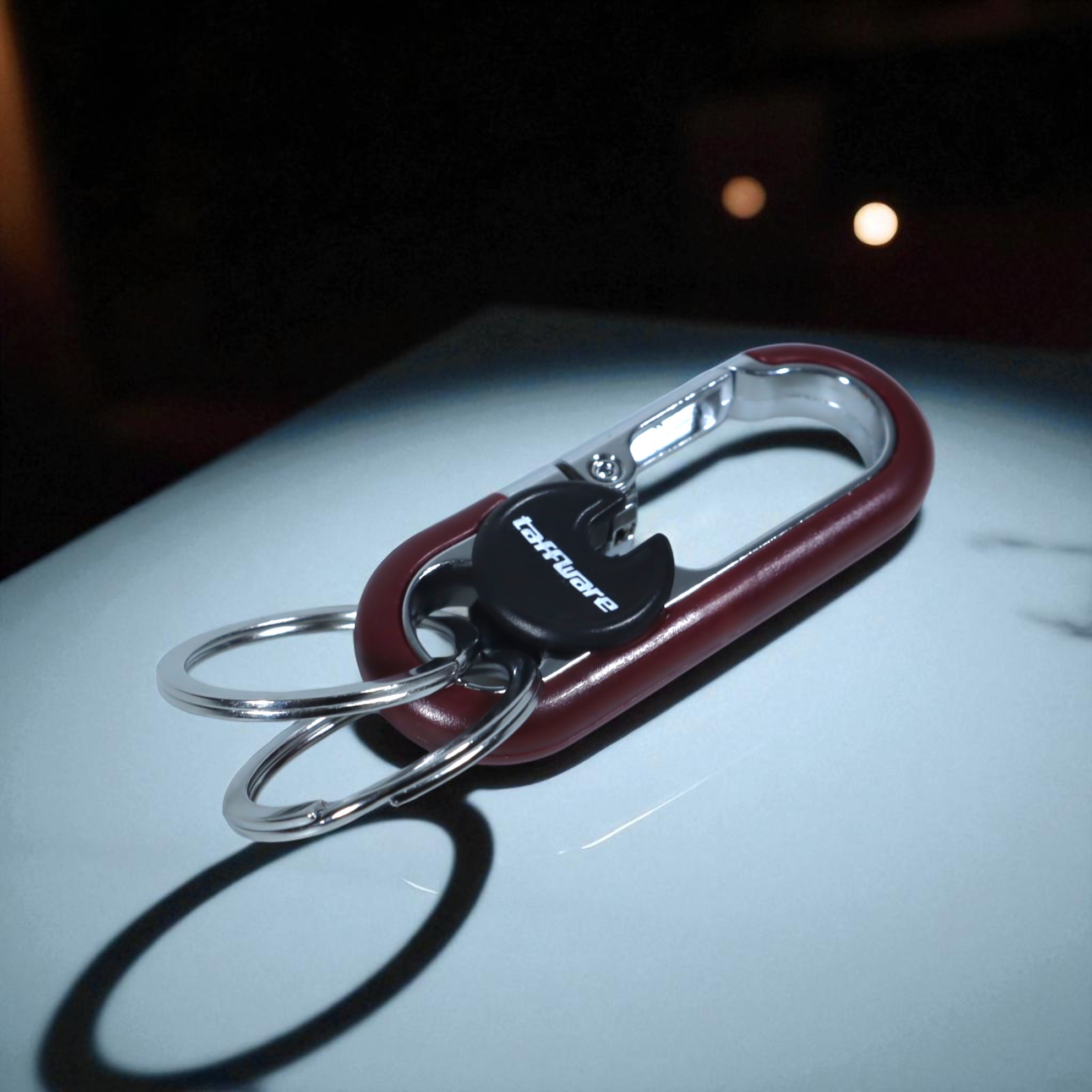Gambar produk Taffware Gantungan Kunci Carabiner Keychain Clip Stainless Steel - A3746