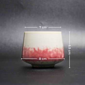 Gambar produk FLAMBE Gelas Keramik Kopi Teh Vintage Japanese Style Ceramic Cup 200ml - FB014