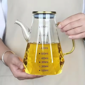 FMA Botol Minyak Borosilicate Glass Oil Pot Leakproof Heat-Resistant - FM-3PL