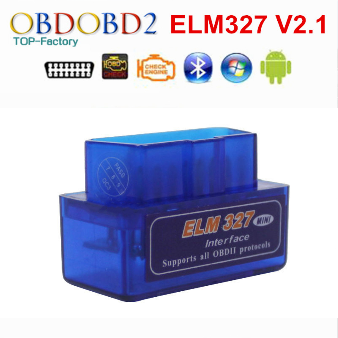 Gambar produk Super MINI Bluetooth OBD2 V2.1 Automotive Test Tool - ELM327