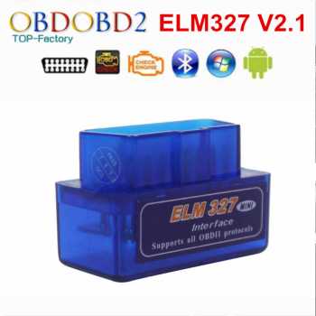 Gambar produk Super MINI Bluetooth OBD2 V2.1 Automotive Test Tool - ELM327
