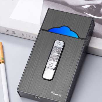 Gambar produk Firetric Kotak Rokok Korek Elektrik Cigarette Lighter 20 Slot - A-15
