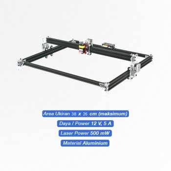 Gambar produk XINRUI DIY Laser Engraving Machine CNC Focus Adjuster 500mW 60W - DVP6550